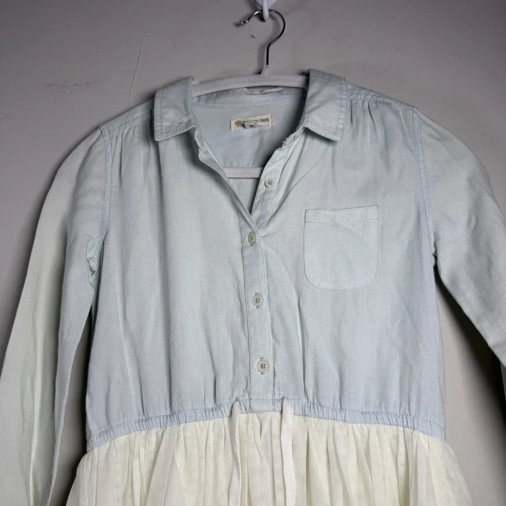 Tucker & Tate Front Botton Collar Dress Girls 8 Country Cowgirl Photos‎  Summer